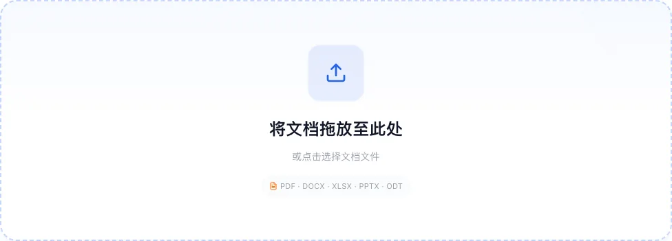 如何安全清除 PDF 文件的元数据与作者信息, 上传 PDF 文件